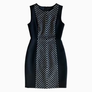 J.Crew Sleeveless Chevron Tweed Wool Pencil Sheath Dress, Size 00P (MSRP $168)